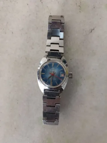 Relógio Mondaine Suíço a Corda - 17 Rubis - Década de 70 Vintage - Com defeito