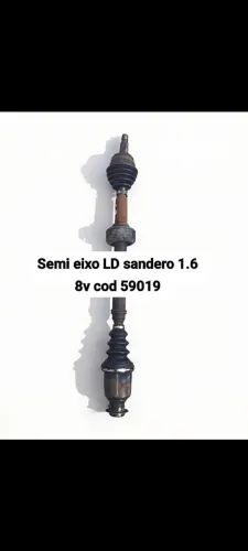 Semi eixo lado direito Sandero 1.6