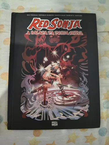 Combo Pipoca e Nanquim Red Sonja e Espadas e Bruxas