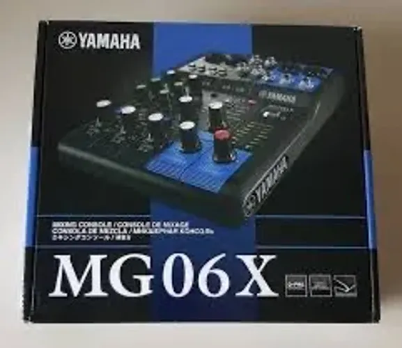 Mesa de som Yamaha MG06x