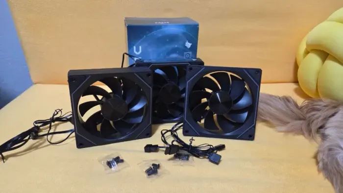 Kit 3 Ventoinhas Pichau Ventus NX Reverse ARGB