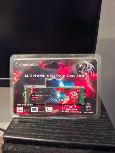 SSD nVME SomnAmbulist 256GB