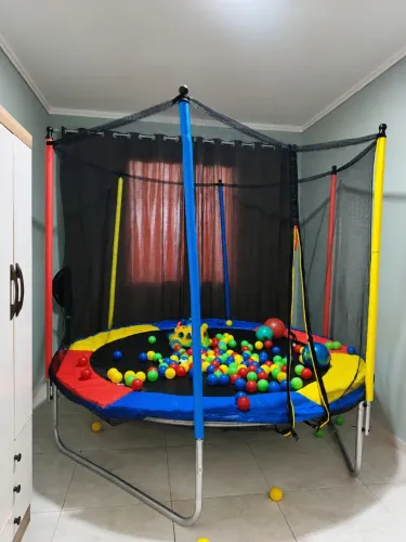 Cama Elástica 2,44m Pula Pula Profissional Locação Sup 400kg