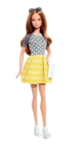 Barbie Fashionistas 2014 Lea Saia Amarela