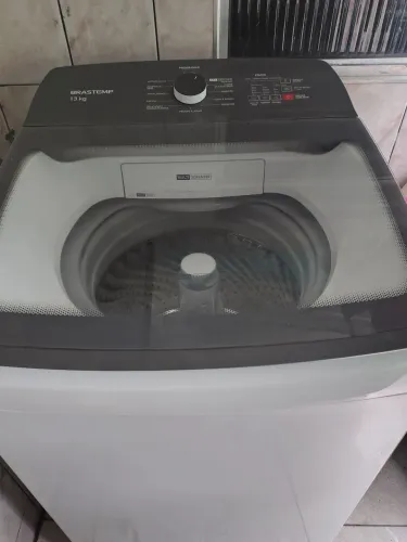 $650 máquina de lavar Brastemp 13kg pouco uso,vendo ou troco por celular 