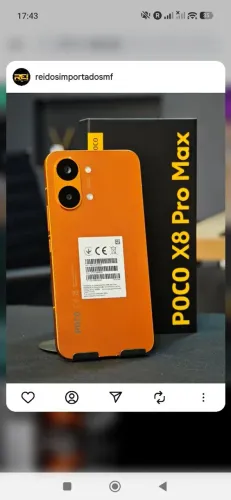SMARTPHONE XIAOMI POCO X8 PRO MAX 512GB 12GB RAM 5G LANÇAMENTO