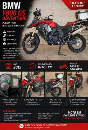 F800 MUITO NOVA!