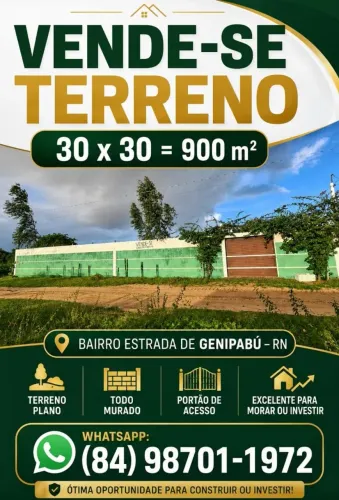 Vende_se um terreno estrada de genipabu