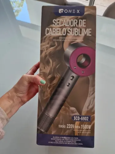 Secador de cabelo ionico