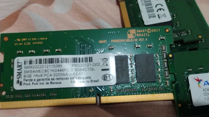 DDR4 8GB 3200MHz notebook