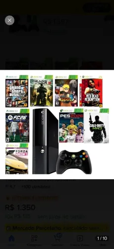 Vendo xbox 360 tunado
