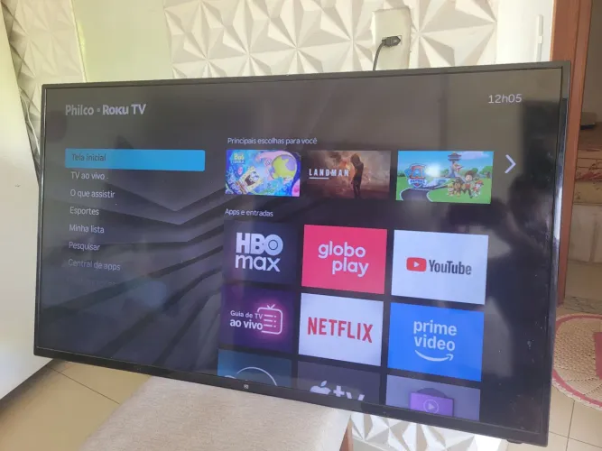 Vendo tv smart 50 polegadas modelo roku