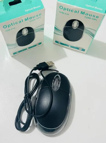 Mouse USB Óptico com fio