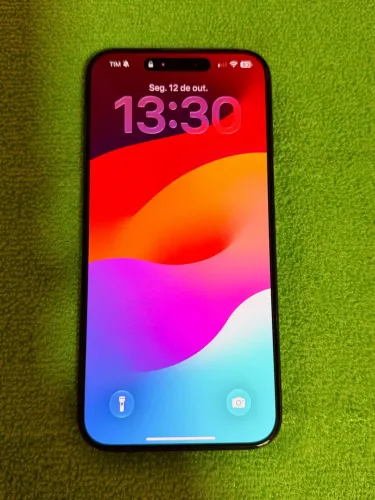 iPhone 15 Pro Max 256GB Azul Titânio Blindado + Capinhas