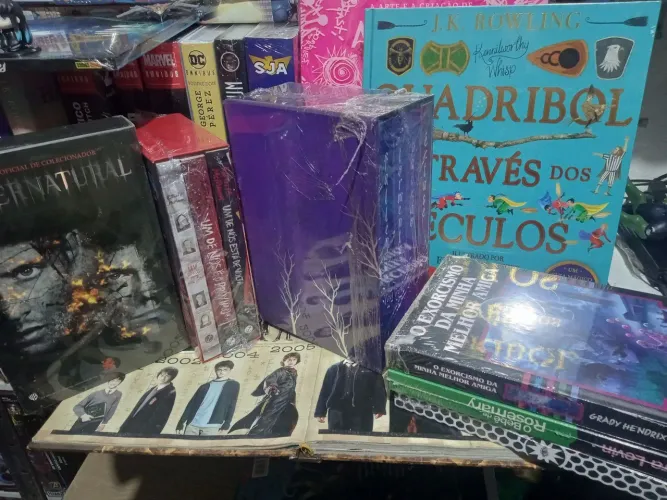 Box fallen, supernatural, quadribol, um de nois está mentindo, o exorcismo da minha melhor