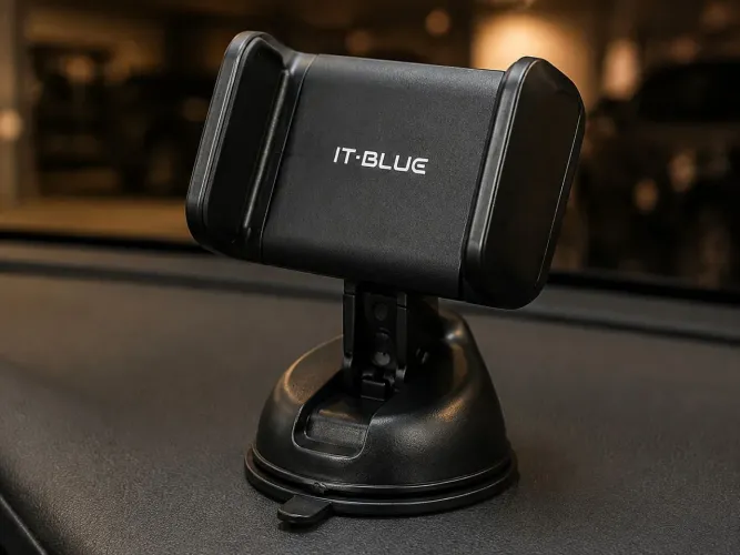 Suporte Universal para Celular Carro Ventosa e Saída de Ar IT-Blue LE-027