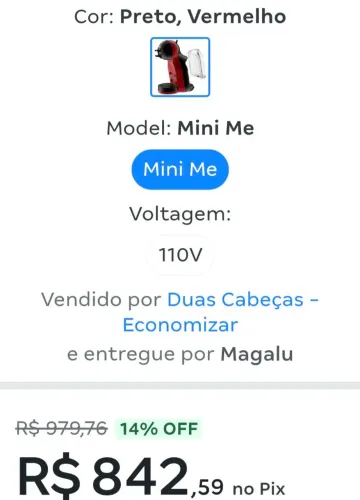 Dolce Gusto Mine Me