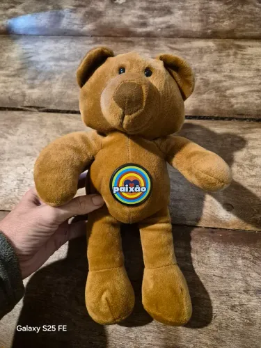Urso de pelucia Fiat promocional paixao