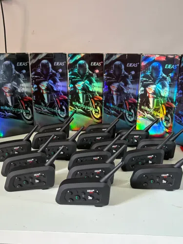 EJEAS V6 pro + plus original intercomunicador comunicador, moto capacete