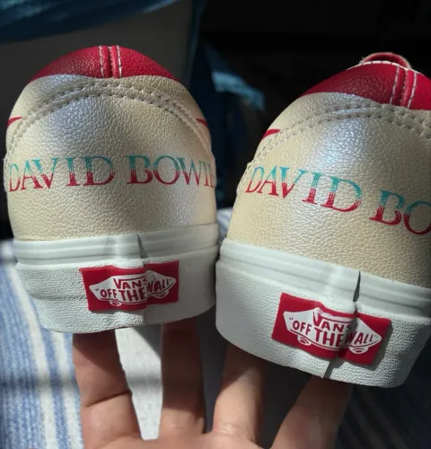 Vans x David Bowie Old Skool Aladdin Sane 2019 - Novo sem uso - Raro