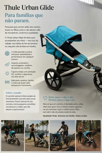Carrinho de bebê Thule Urban Glide
