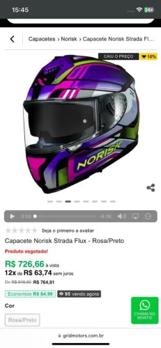 Capacete Norisk 