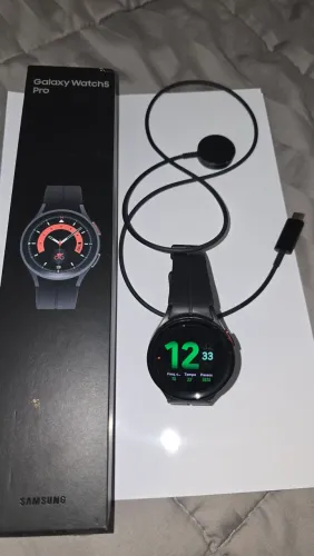 Smartwatch Galaxy watch 5 pro - titânio e safira