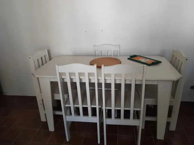 Mesa de madeira cozinha