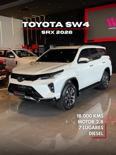 Toyota Hilux SW4 SRX Plat. 4X4 2.8 TB Die. Aut. 2026