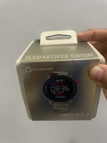 Coros Pace 3 Edição Limitada Eliud Kipchoge!