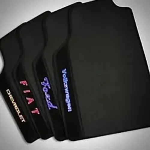 ? PROMOÇÃO ? Tapetes Automotivos Personalizados com a Montadora do Seu Carro - Qualidade