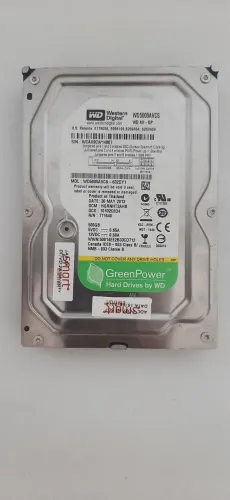 Disco Rígido Interno Western Digital WD AV-GP 500GB