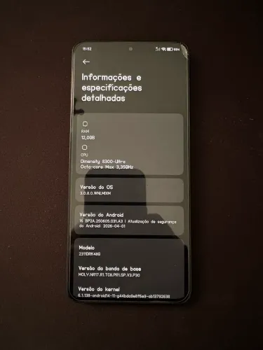 Poco X6 pro tudo original 