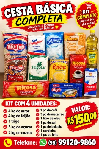 Vendo cesta basica