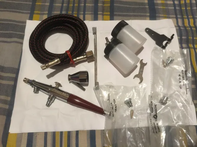 Vendo aerógrafo Paasche VL ser completo