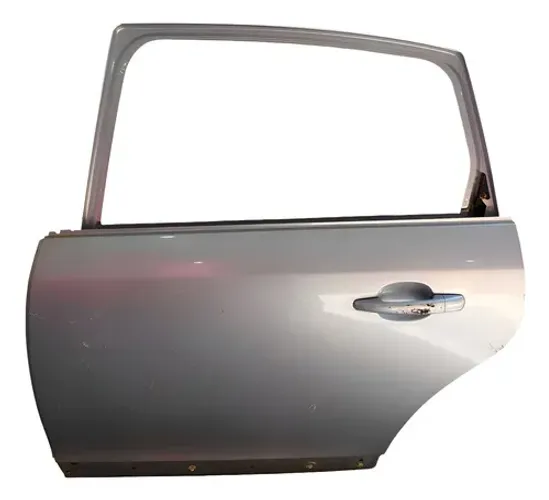 Porta Citroen C4 2008 A 2013 Traseira Esquerda Traseira Esquerda Prata
