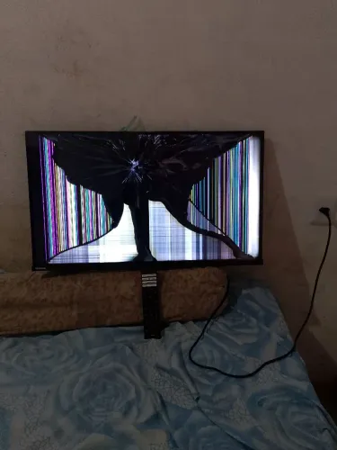 Tv smart 32 controle suporte 