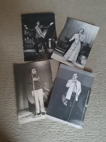 Fotos cantores anos 70