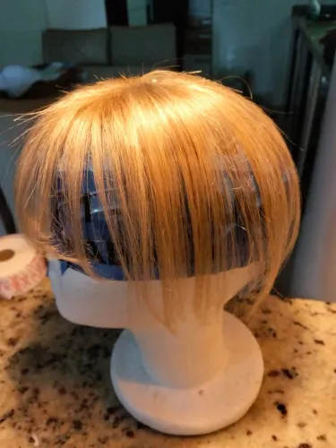 Topo franja cabelo