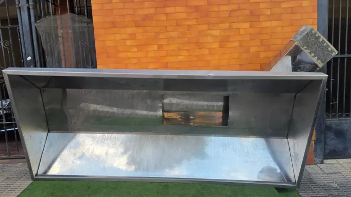 Coifa industrial inox