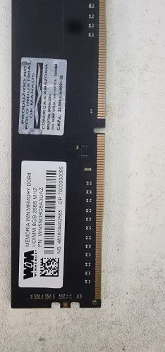 memória ram 8 Gb ddr4