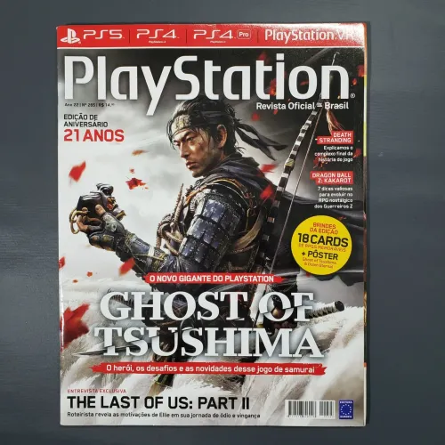 Revista Playstation 265 Edição de Aniversário 21 anos