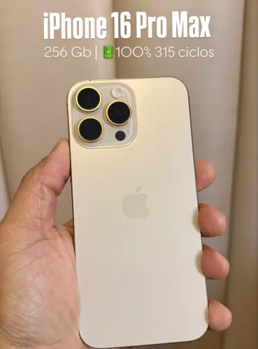 iPhone 16 Pro Max 256 Gb| Bateria 100%