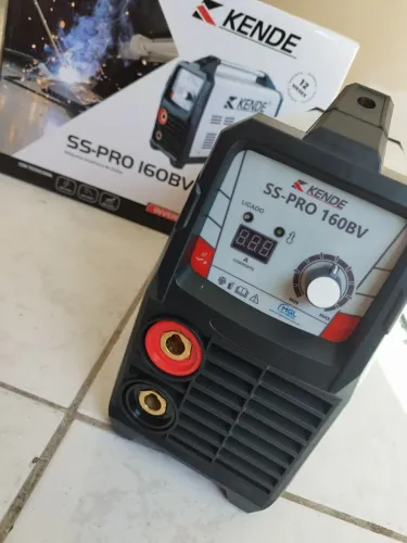 Inversora de solda kende 160A bivolt