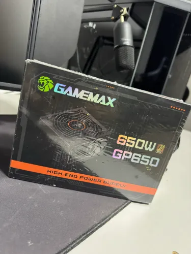 Fonte gamemax 650w