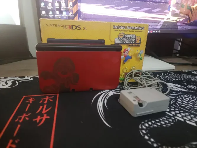 Nintendo 3ds xl edição especial super mario bros 2