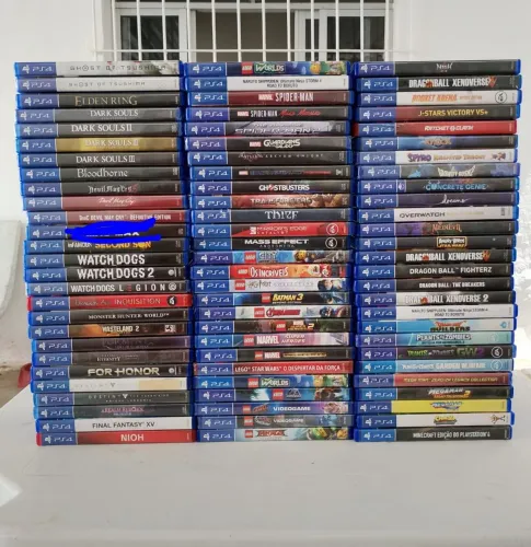 JOGOS PS4 E PS5 PARA VENDAS OU TROCAS A PARTIR DE 40 LEIA O ANÚNCIO 