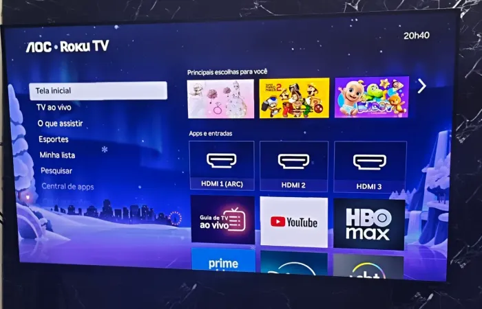 TV AOC Roku