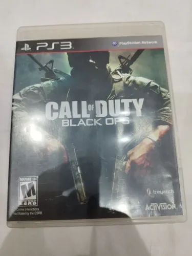 Jogo "Call of Duty: Black Ops" de ps3, midia fisica