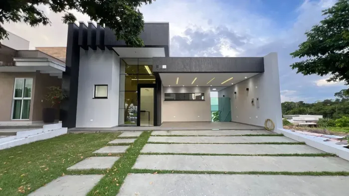 Linda Casa Duplex com 4 Suites no Passaredo Piscina c Cascata e Churrasqueira